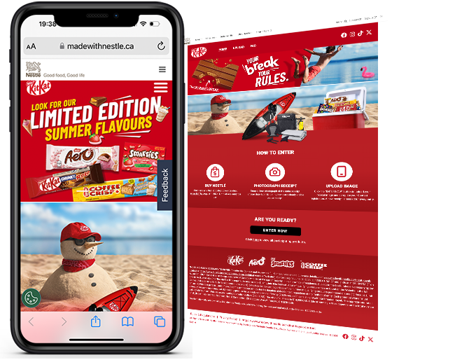 Sweepstakes Program to Drive Summer Sales and Engagement for Nestle KitKat